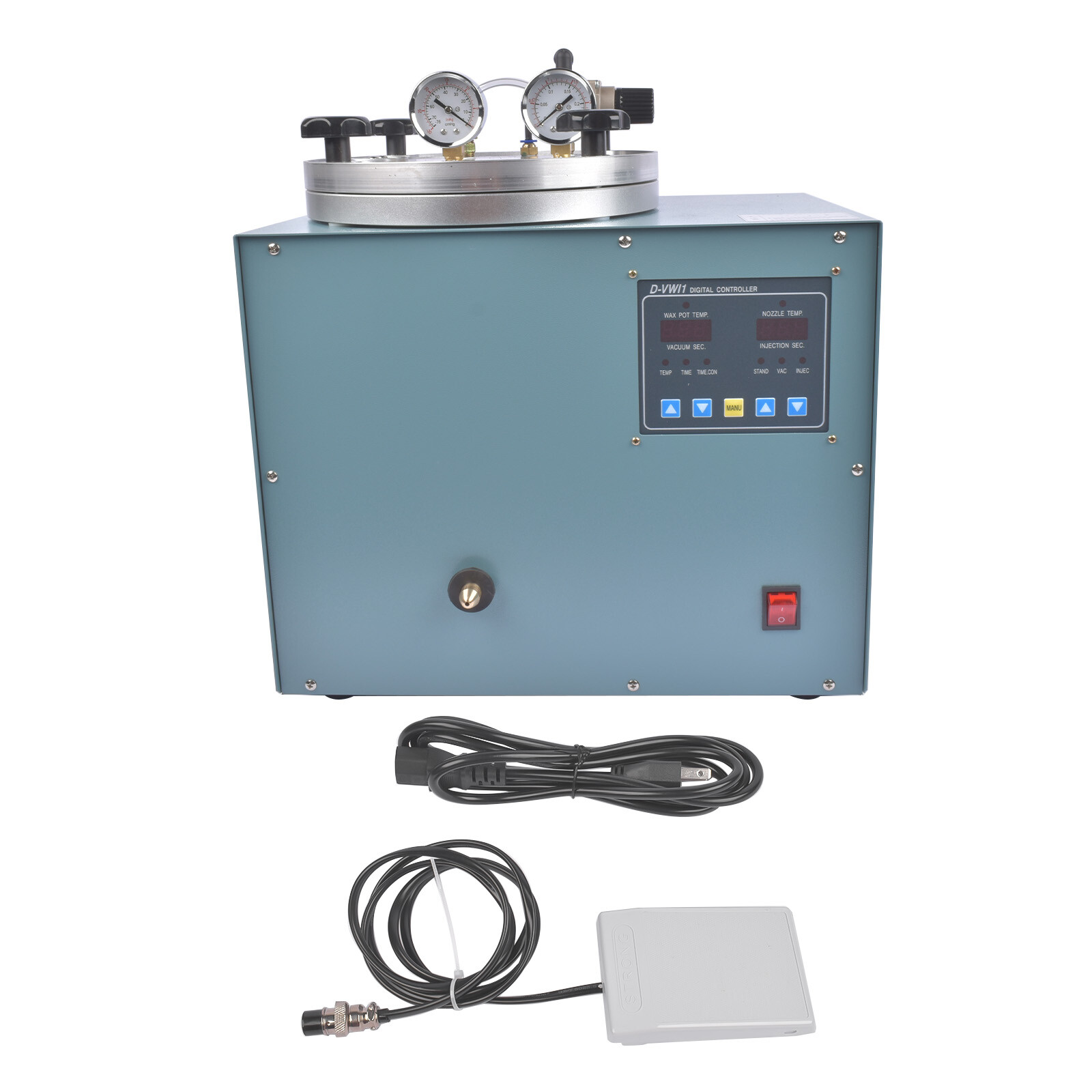 New Wax Injection Machine 110V for Jewelry Making Casting Adjustable Temperature