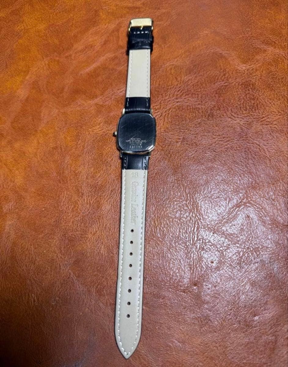 SEIKO DOLCE 6030-5550 Square Quartz Vintage 1982 Men’s 28mm From Japan