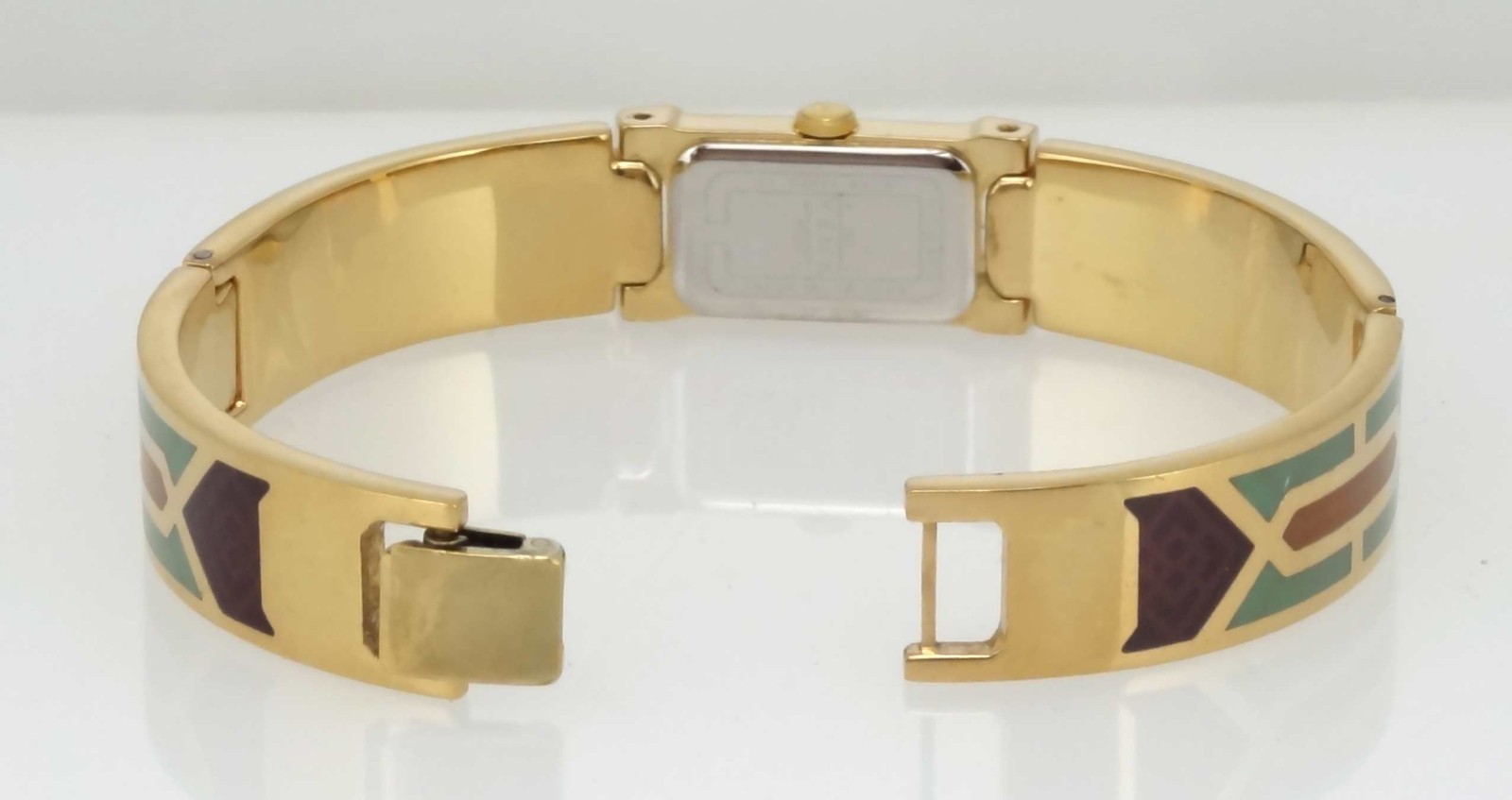 YEMA Paris YM 300 Women’s 3-3/4 Ligne Quartz Bangle Watch *New Vintage (Epoxy)