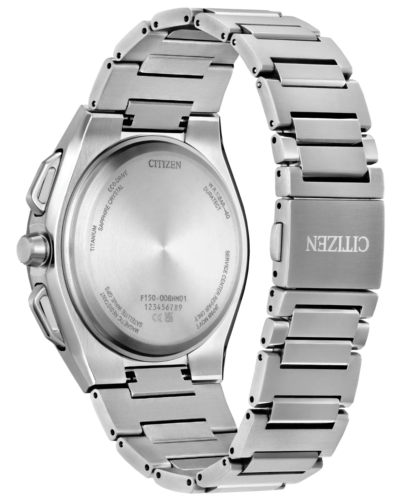 NEW Citizen Eco-Drive SATELLITE WAVE X SUPER TITANIUM Men’s Watch CC3097-52E
