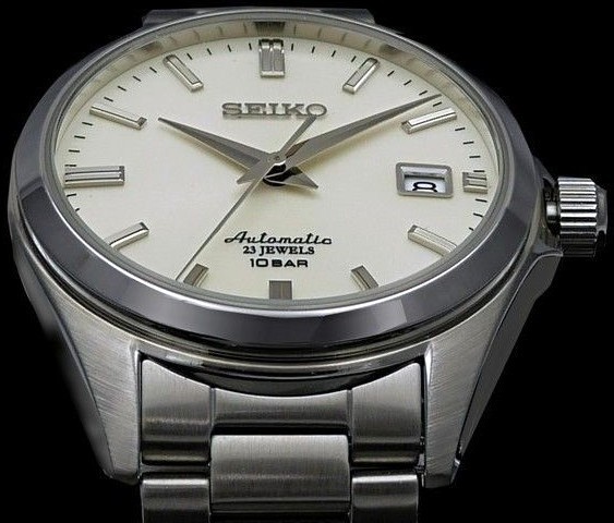 SEIKO Selection SZSB011 Automatic 23 Jewels Dress Watch Cream Dial Steel 39.9mm