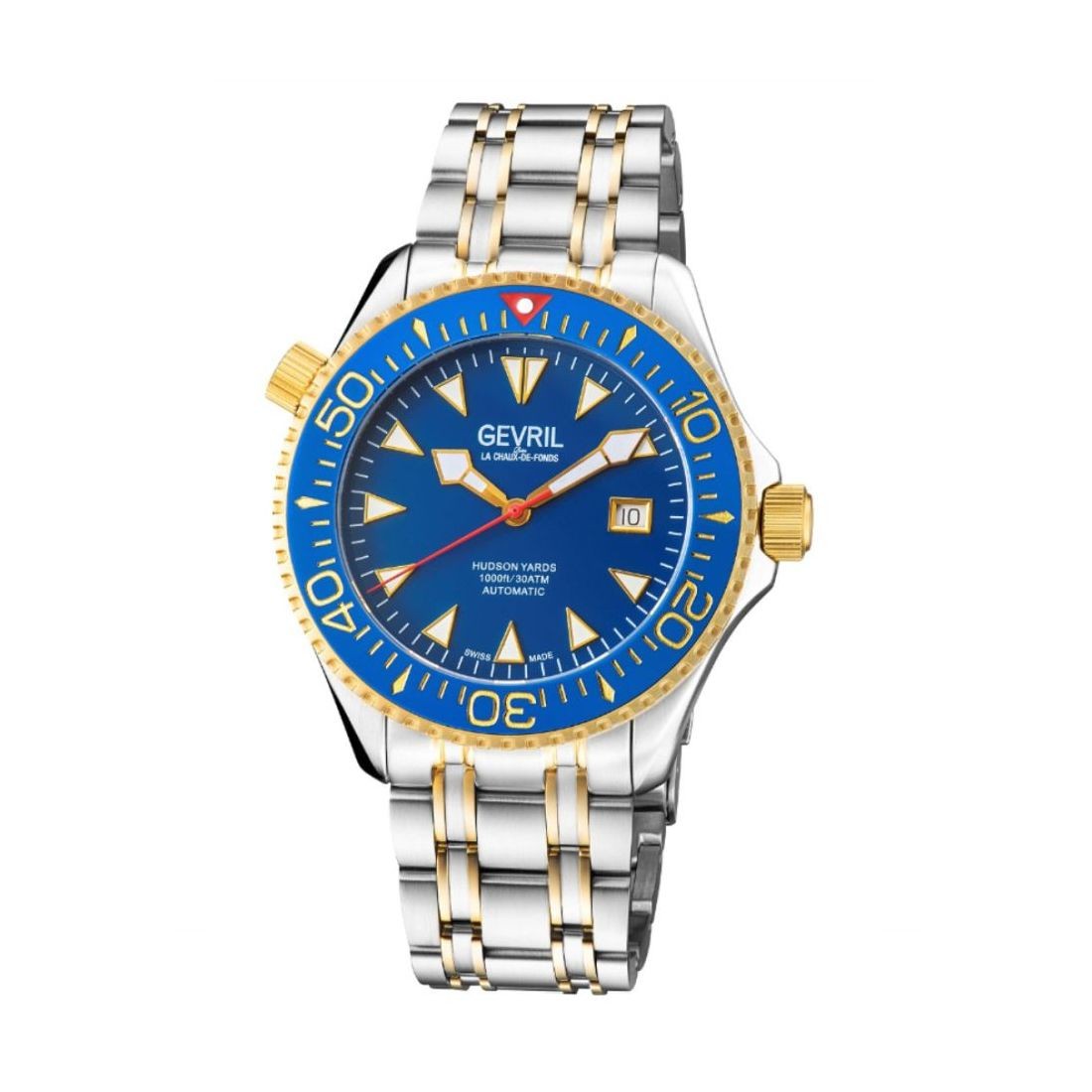 Gevril Hudson Yards Men’s Blue Dial Automatic Watch 48803