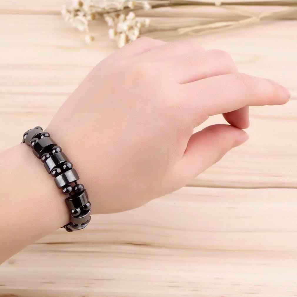 Hematite Bracelet Men Natural Stones Handmade Bracelets Women Powerfull Bracelet