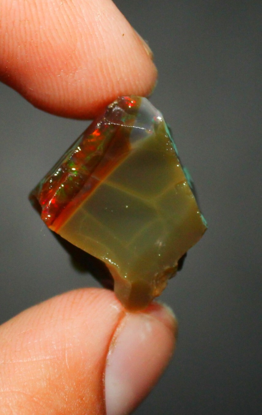Opal Rough natural gemstone unique Ethiopian welo Opal Raw crystal ston 40.55 Ct