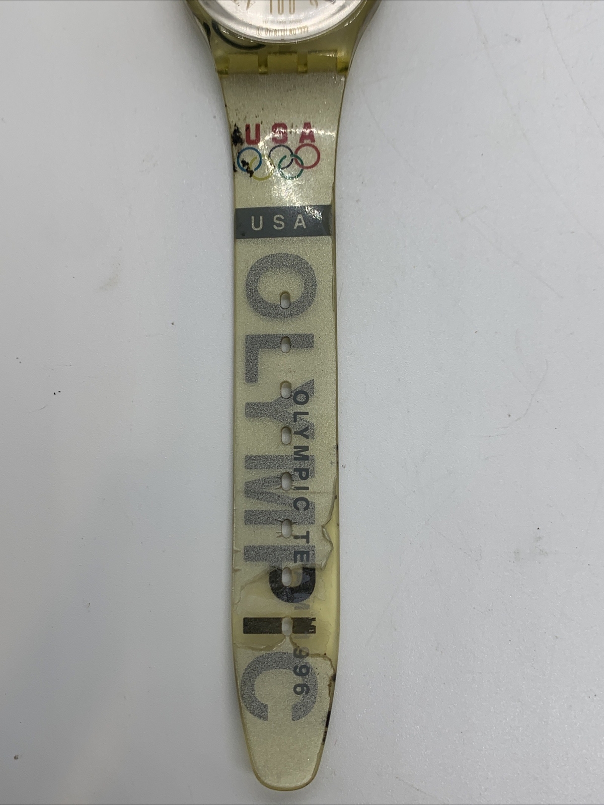 Vintage 1996 Atlanta Olympics USA Team Swatch Watch