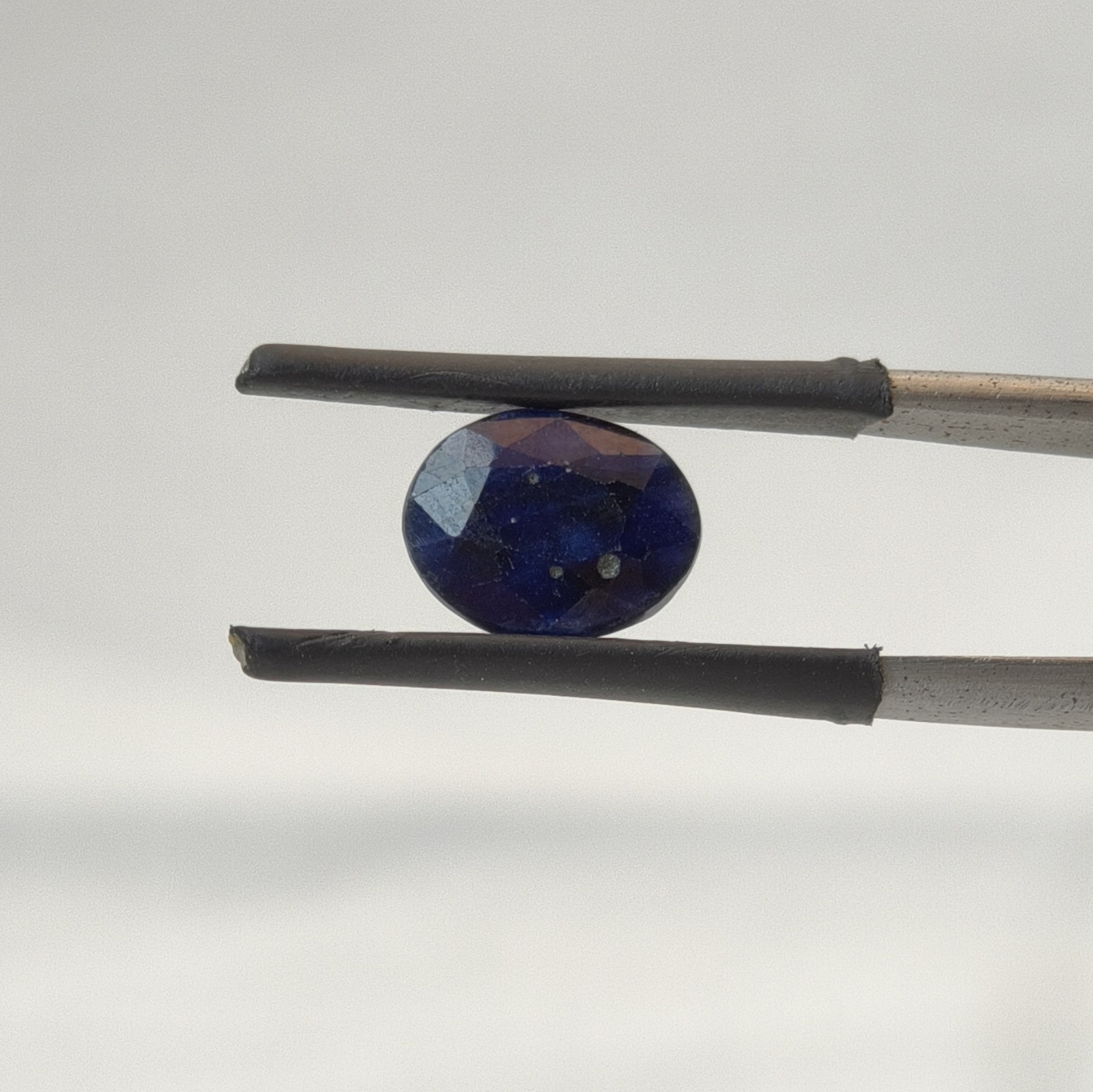 Natural Blue Sapphire Loose Oval Gemstone 3.51 Ct 9.36 x 7.69 x 4.35 mm