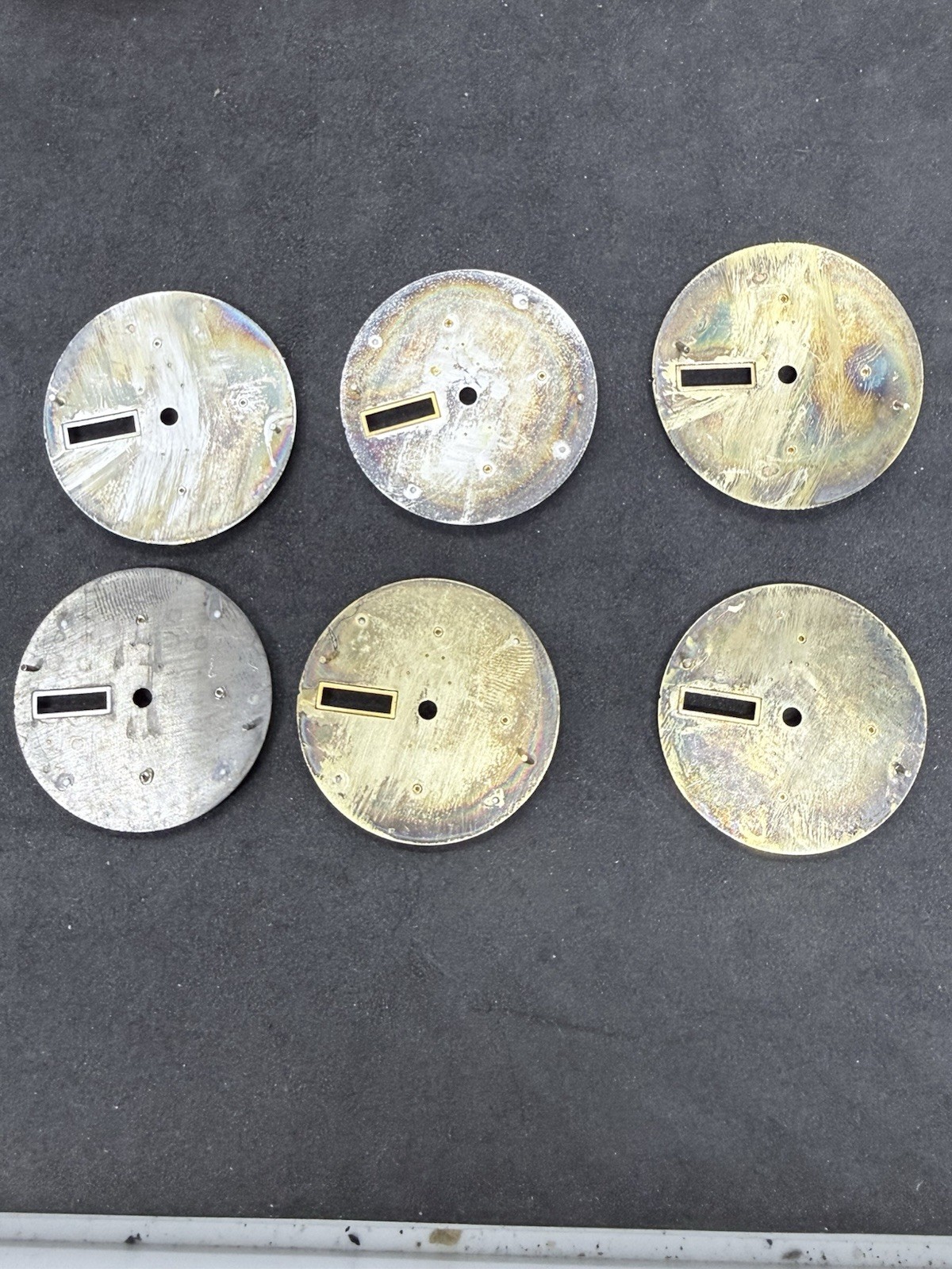 22 Mix Lot OMAX Automatic Day Date for ETA 2879 Ø 28,5 mm watch dial SWISS