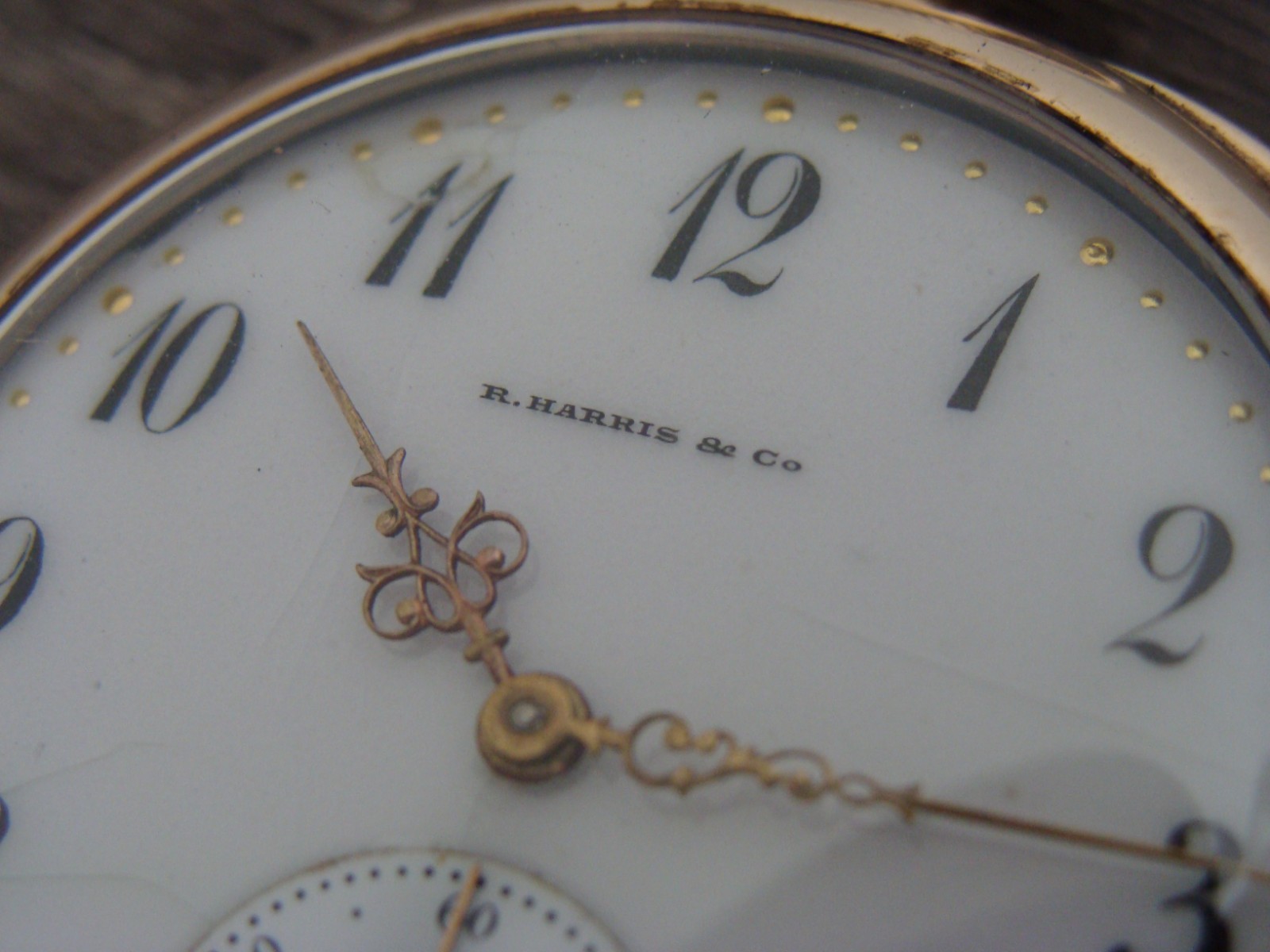 (2) Waltham & (1) R. Harris & Co. 14K Solid Yellow Gold Pocket Watch Estate Lot
