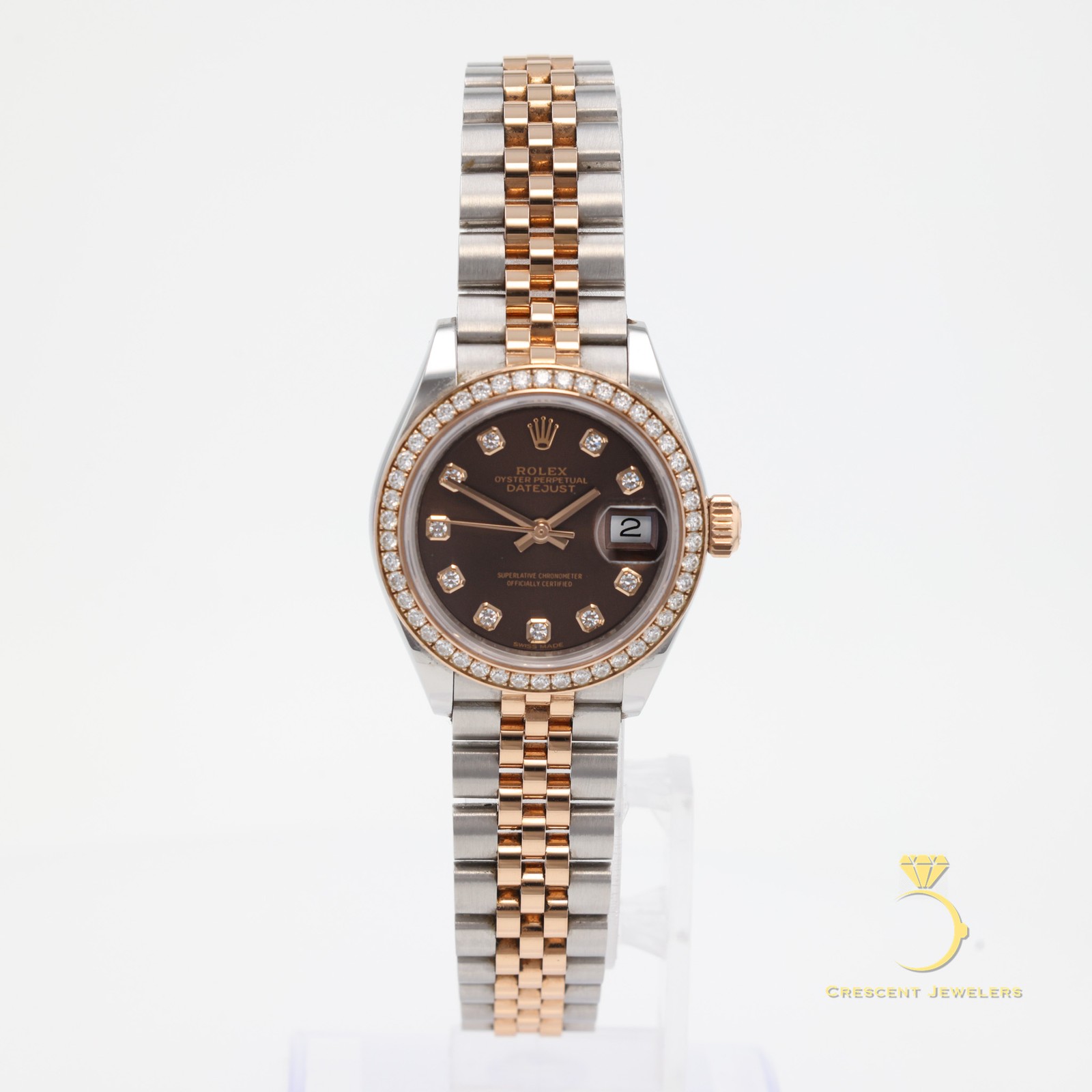 Rolex Lady-Datejust – Ref. 279381RBR – 28mm Stainless Steel & Rose Gold