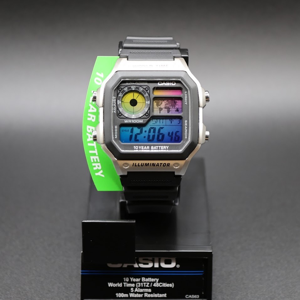 Beach Sunset | CASIO AE-1200WHD Royale | World Time Watch | Mod 🌅