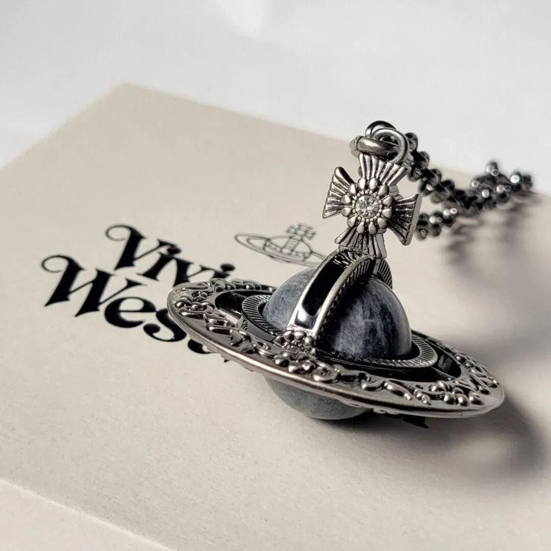 Vivienne Westwood Small Orb Necklace 80cm