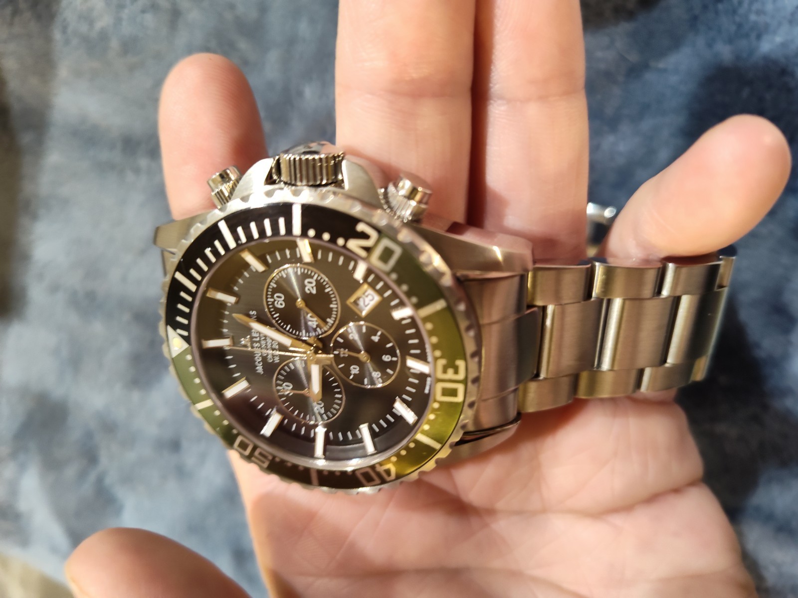 Jacques Lemans Tempora GU195 42 MM 200 Meter diver