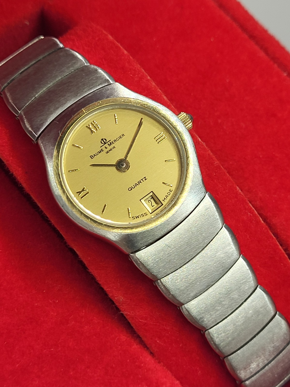 Rare [MINT] 1980’s Baume & Mercier Avant-Garde Thin Vintage Quartz Watch Swiss