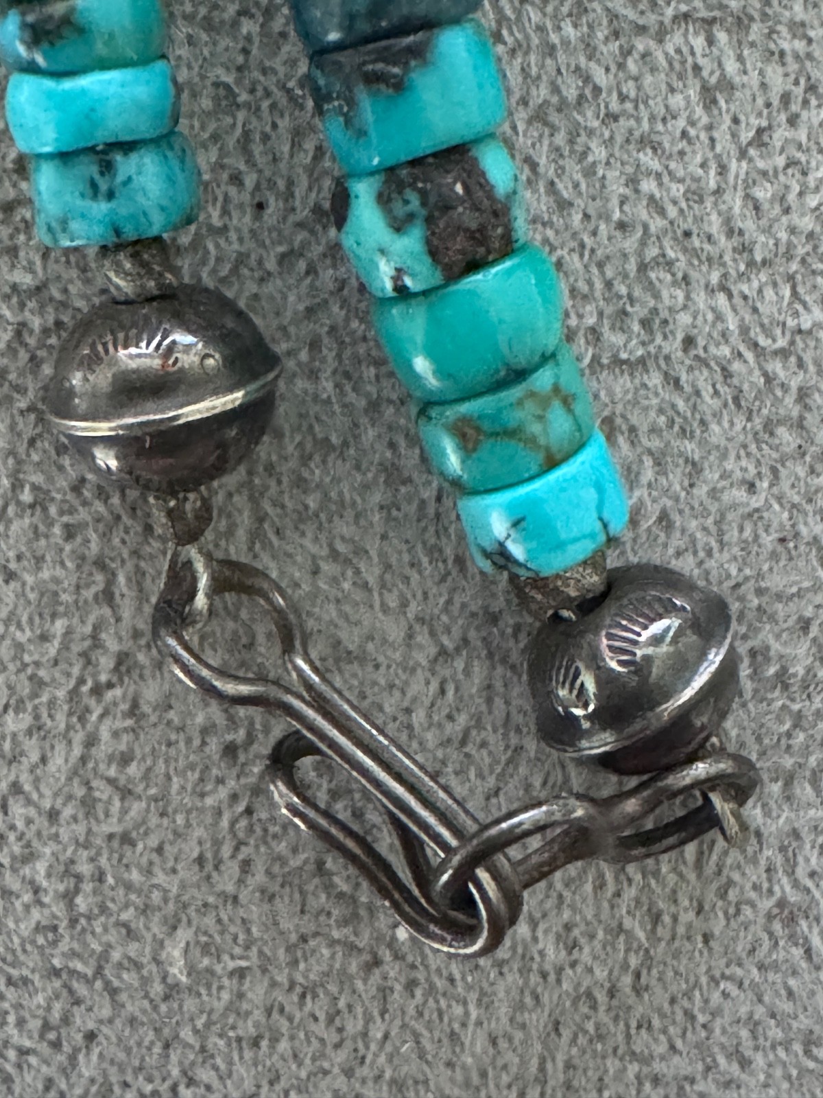 SOUTHWEST ETHNIC NECKLACE with TURQUOISE AMBER Spiney Oyster multi stone