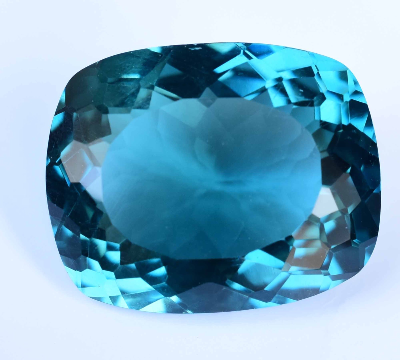 Natural Paraiba Tourmaline Green Blue 26.70 Ct Certified Cushion Loose Gemstone