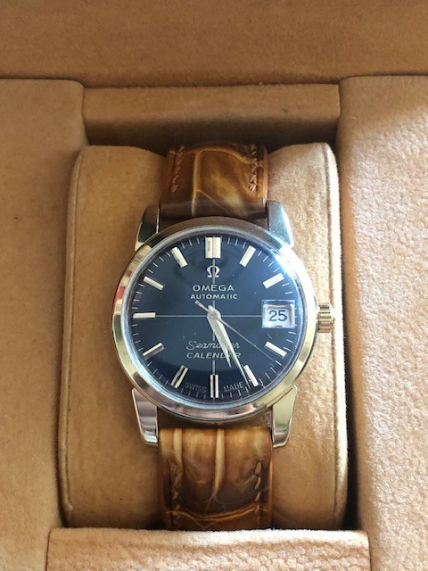 Vintage omega seamaster calendar automatic