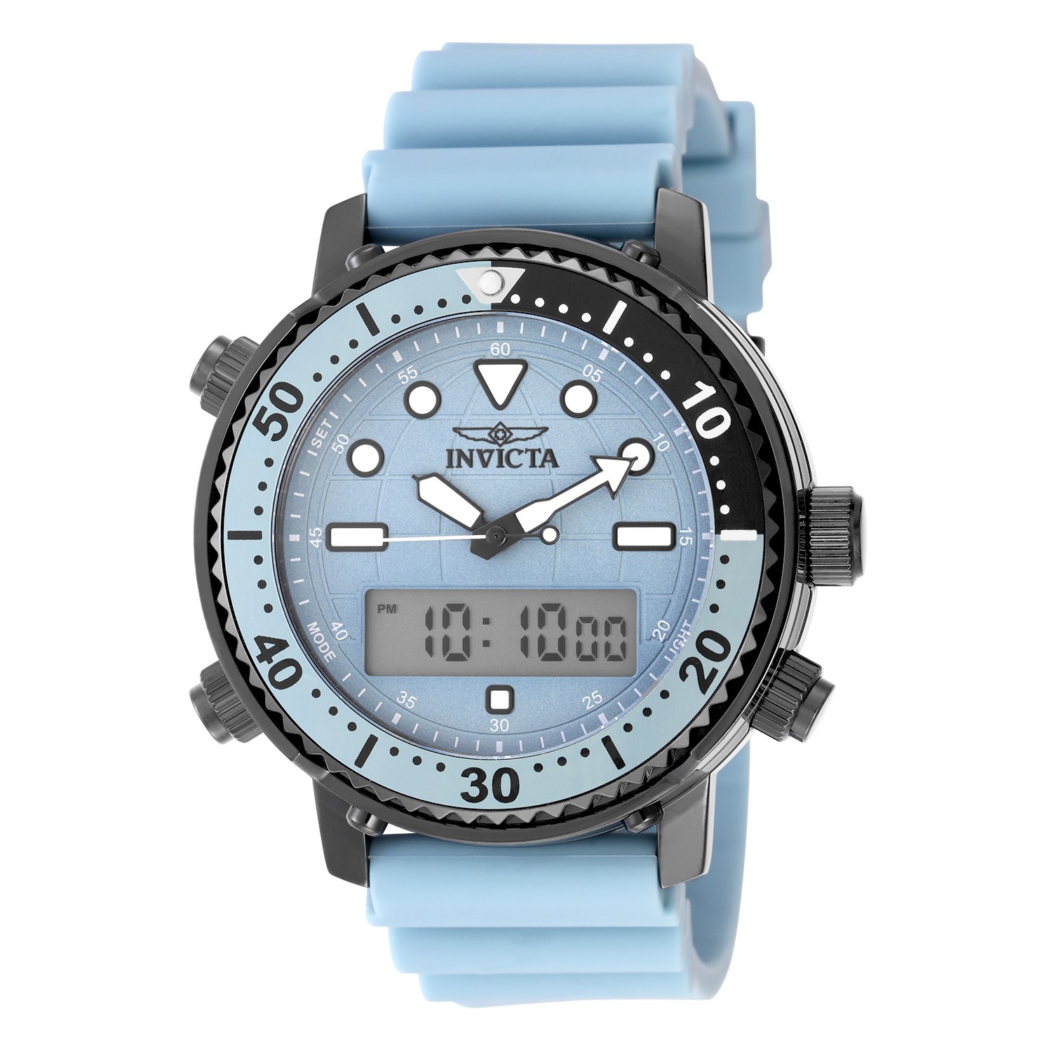 Invicta Men’s Pro Diver 46.5mm Digital Chronograph Watch IN-49446