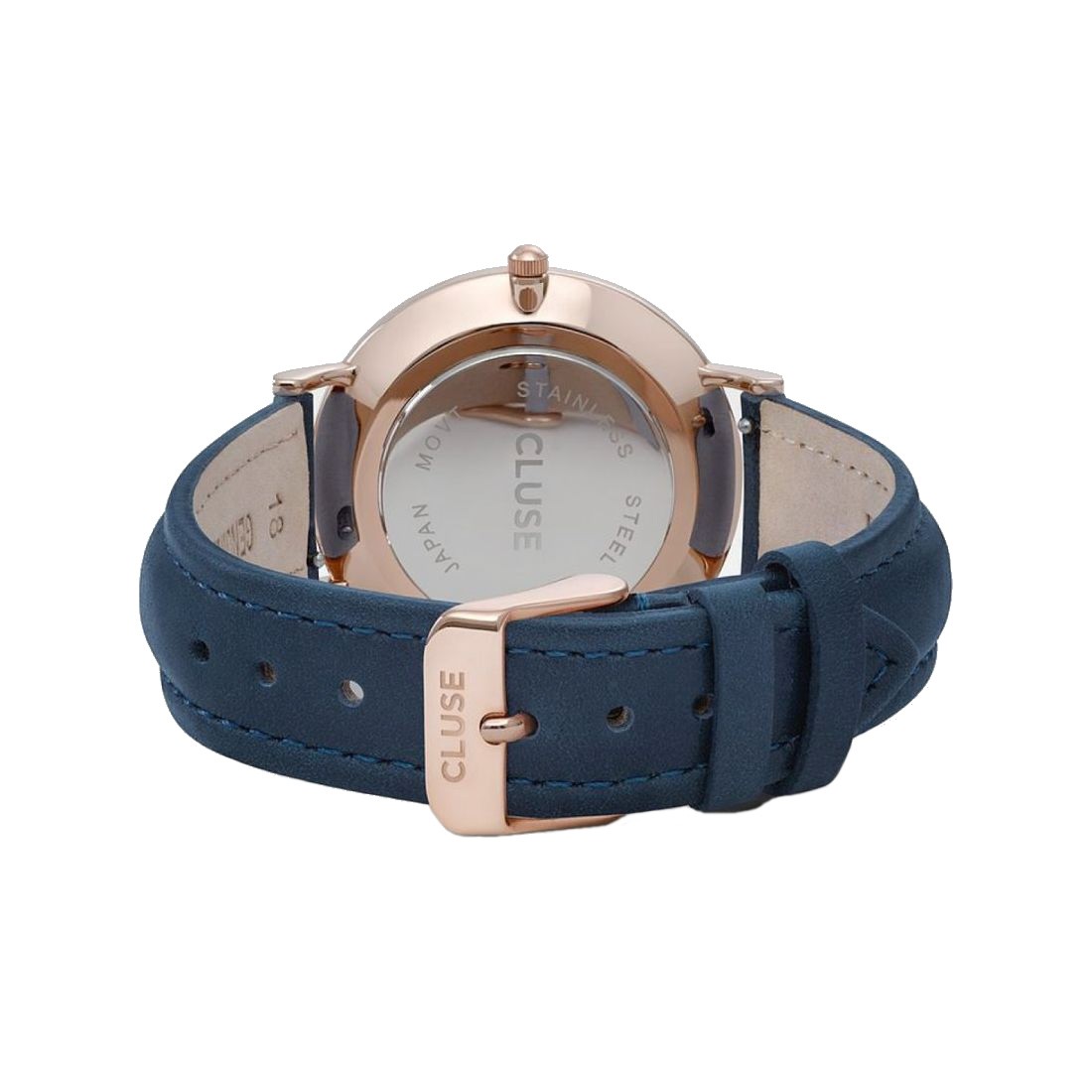 Cluse La Bohme Women’s Quartz Blue Leather Watch CL18016