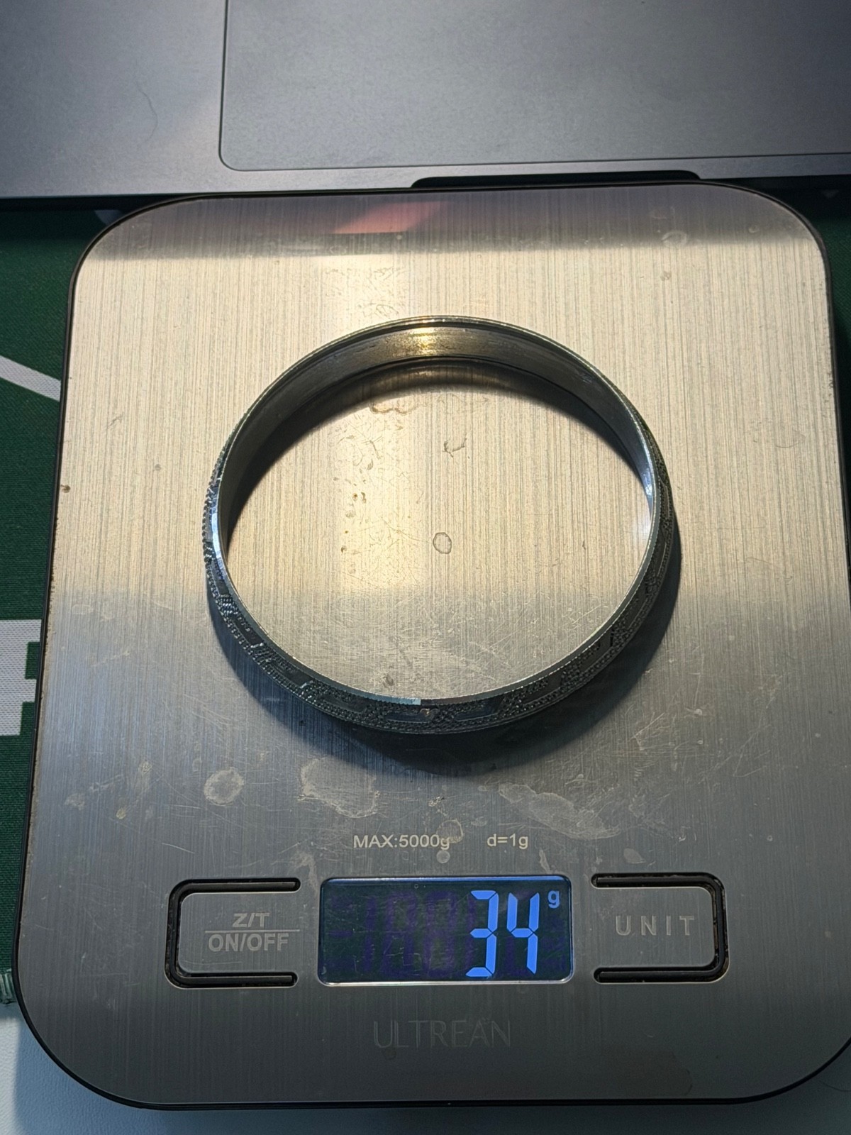 Solid .925 Sterling Silver Cuff Bracelet 34 Grams – No Stones