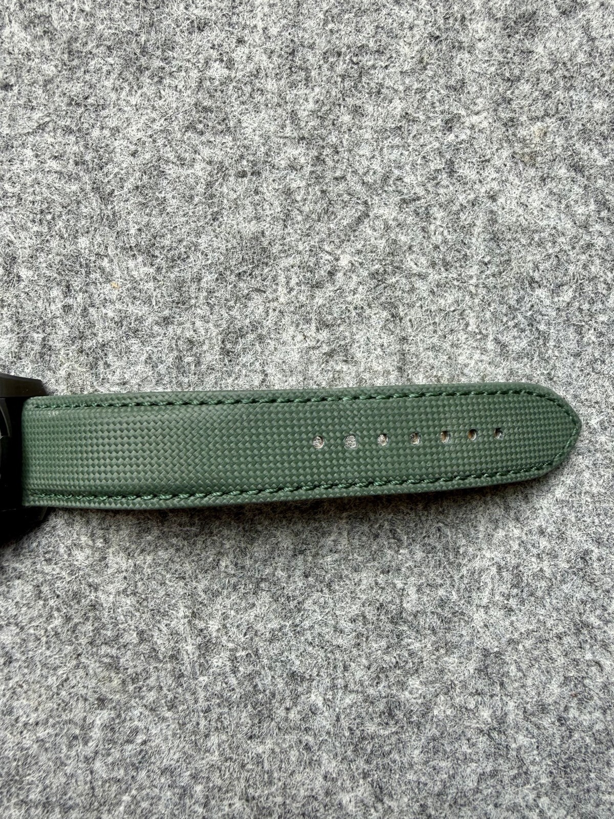 Breitling Avenger Automatic GMT 44mm Black Dial Green Leather Strap 300m