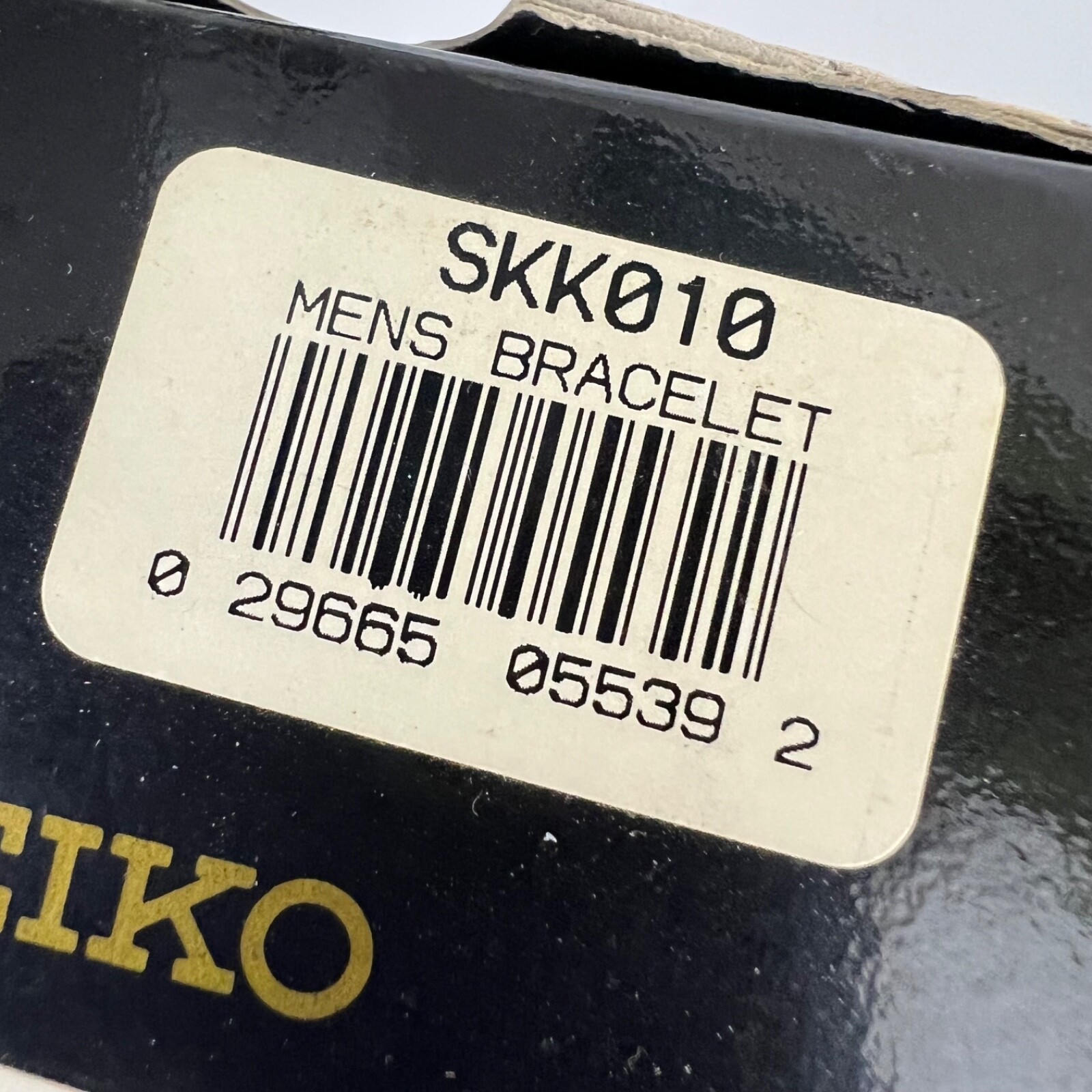 Seiko SKK018 Gold-Tone Quartz Watch w/ Original Box & Manual – Elegant Timepiece