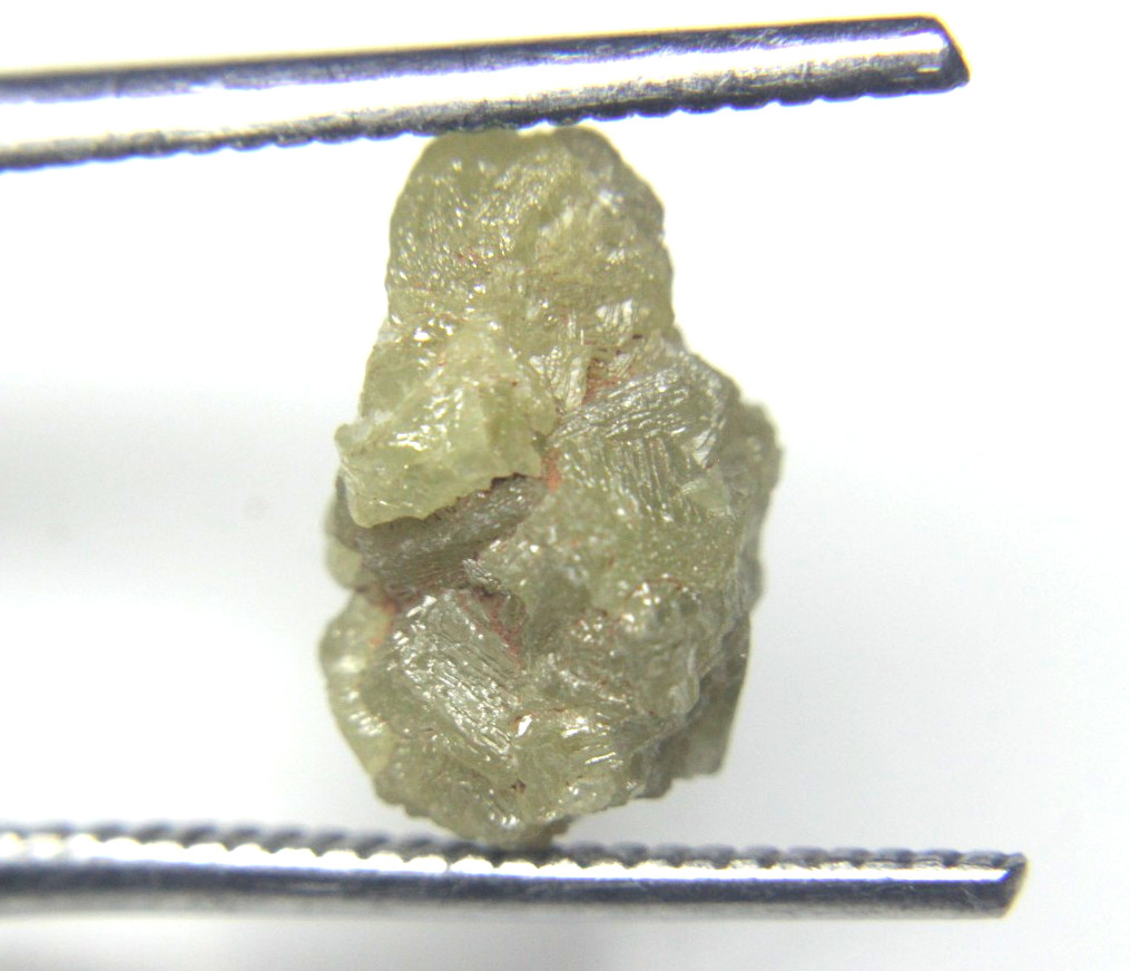 5.08 CTS RAW UNCUT NATURAL GREY COLOR ROUGH DIAMOND PIECE 12.60×7.83×6.99 MM