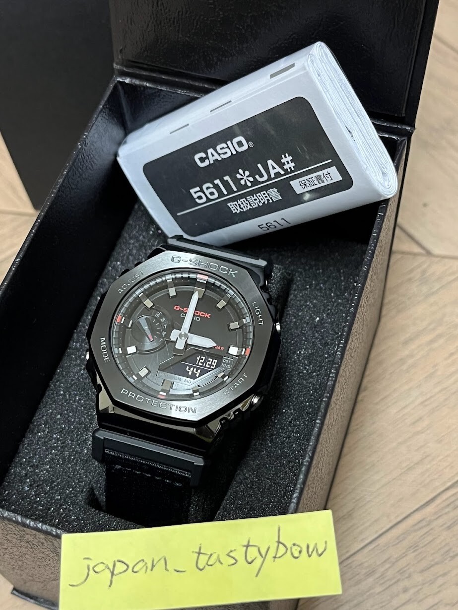 CASIO G-SHOCK GM-2100CB-1AJF Analog Digital NEW Metal Case Series Watch Men BOX
