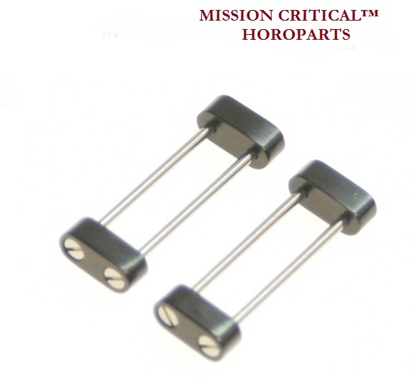 MC (MISSION CRITICAL™) HOROPARTS – LUG ADAPTER SET FOR SUUNTO® CORE BAND BLACK
