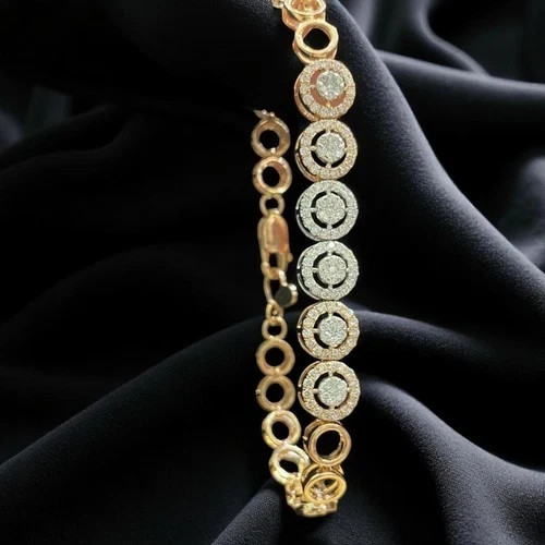 5Ct Princess Cut Simulated Ruby & Diamond Tennis Bracelet 14K Yellow Gold Plated