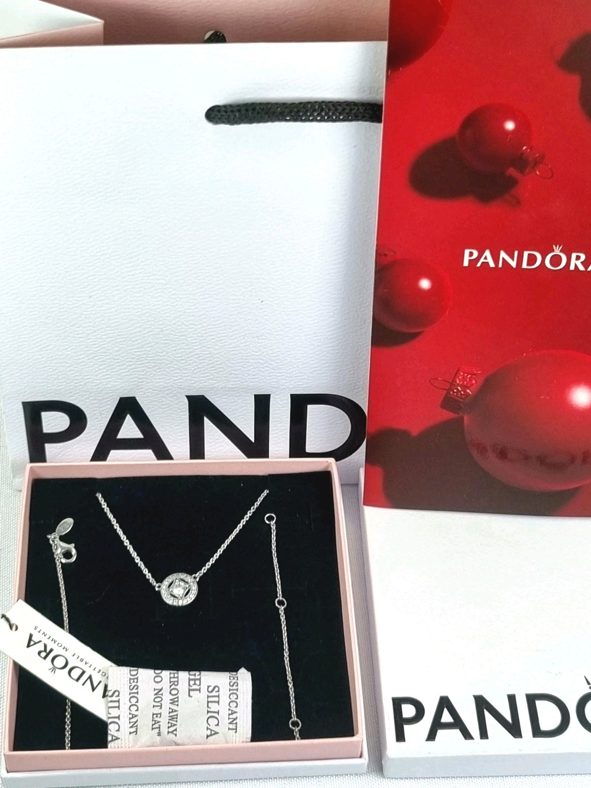 Pandora Vintage Allure Sterling Silver Necklace, 45cm, Excellent With Packaging