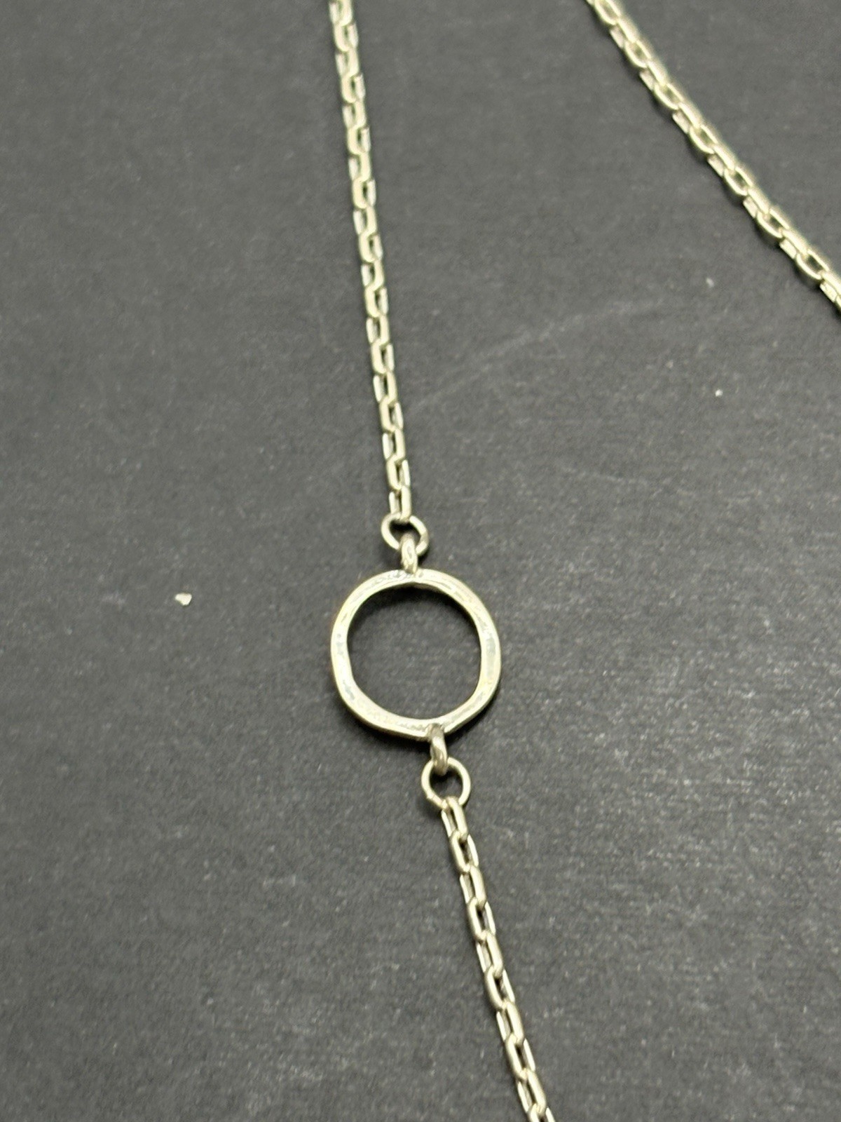 Silpada 34″ Sterling Silver Station Necklace 925 7 Grams G7