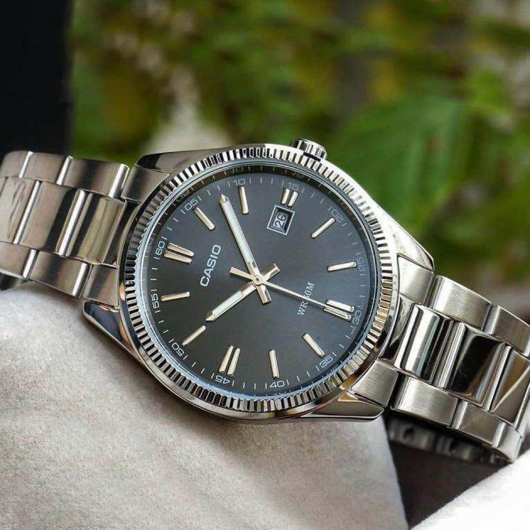 Casio Analog Watch, Brand New, Imported from Overseas, Stainless Steel, Simple D