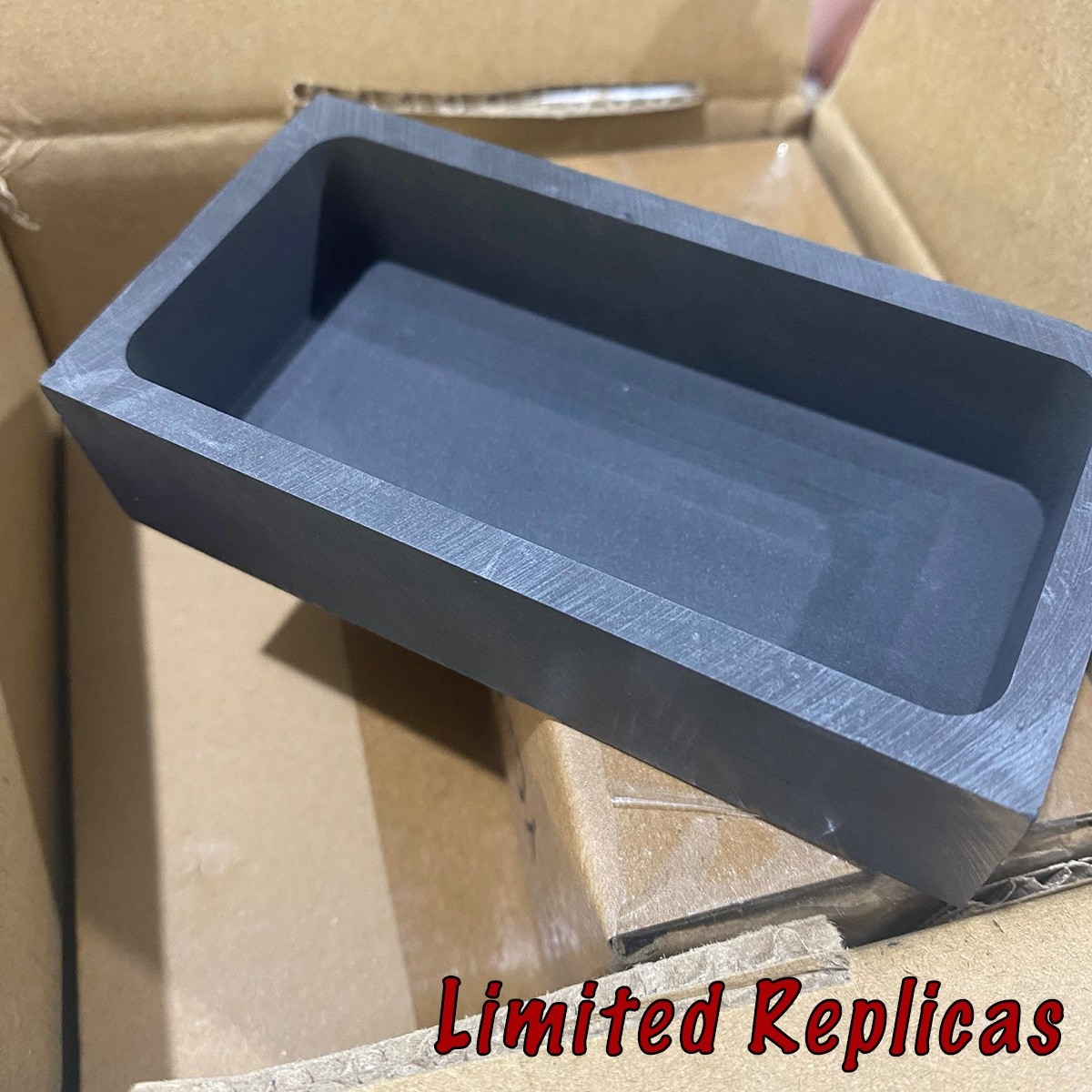 Nelyrho 4 Pieces 1kg Graphite Ingot Molds for Gold Silver Copper Bronze – NEW