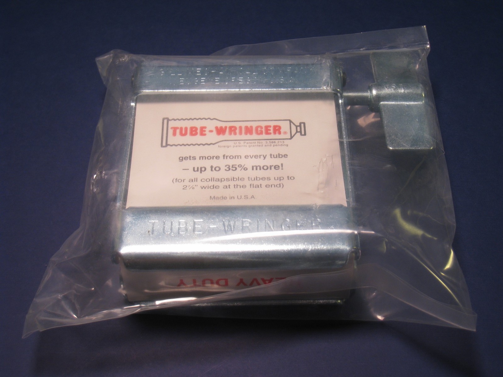 Ribbon and Metal Corregations Tube-Wringer Tubewringer Tube Wringer