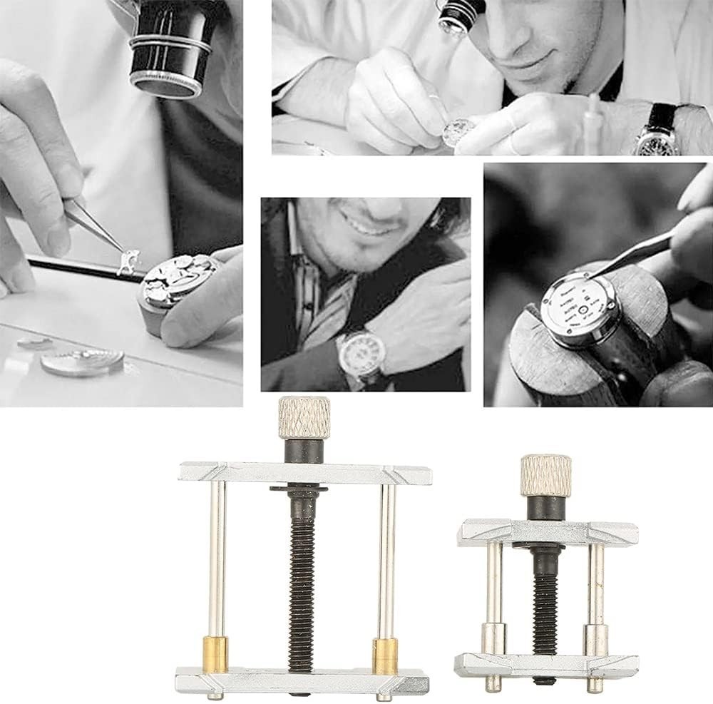 Easy-to-Use Metal Watch Movement Holder – Perfect for Hobbyists & Professionals