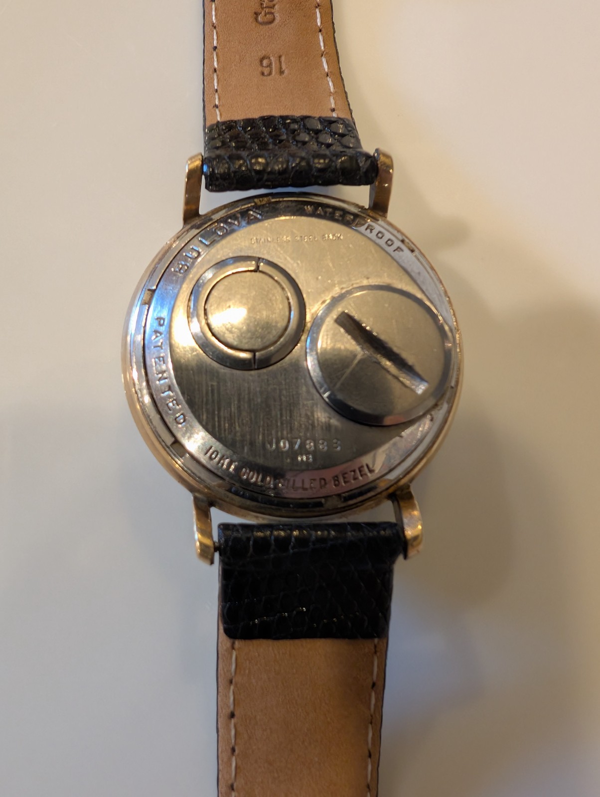 1963 Bulova Accutron Railroad Approved 214 M3 Gold Filled Running & Phased 1.55V