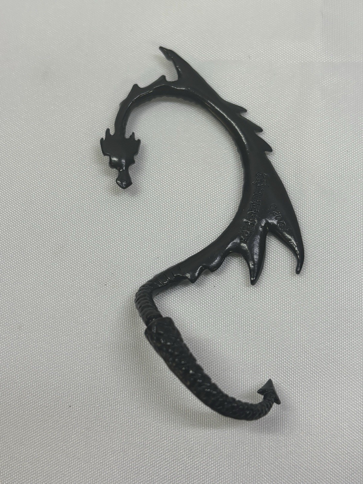 Alchemy England Gothic Dragon Cartilage Ear Cuff Black Pewter