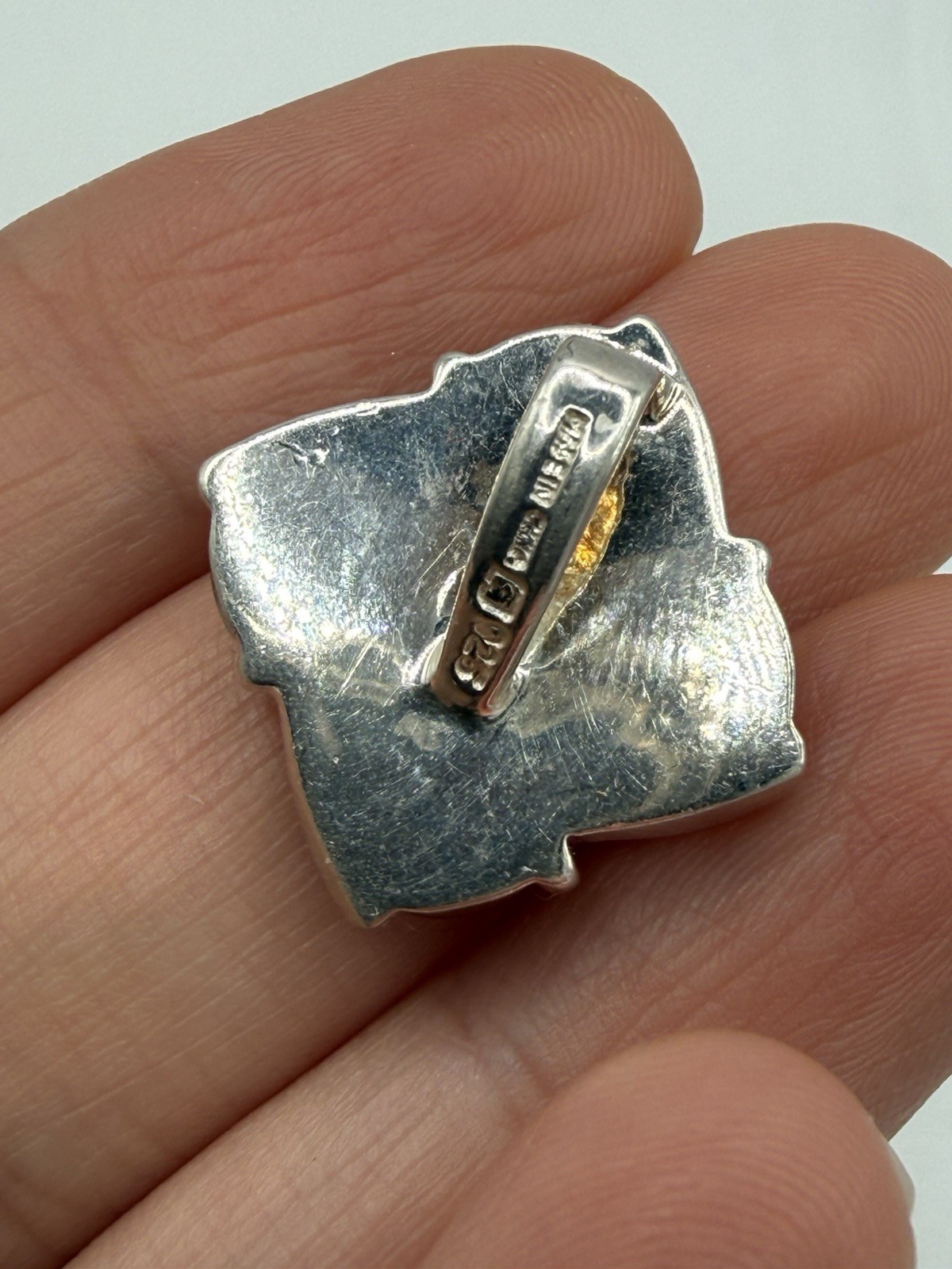 925 Sterling Silver Multi Color Jade Slide Pendant Green Lavender Honey Red Jade