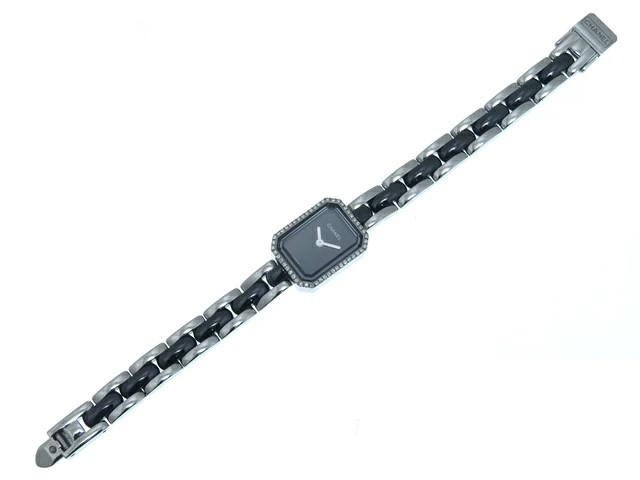 Chanel Première Diamond Bezel H2163 Ceramic / Stainless Steel 15mm #DW1531