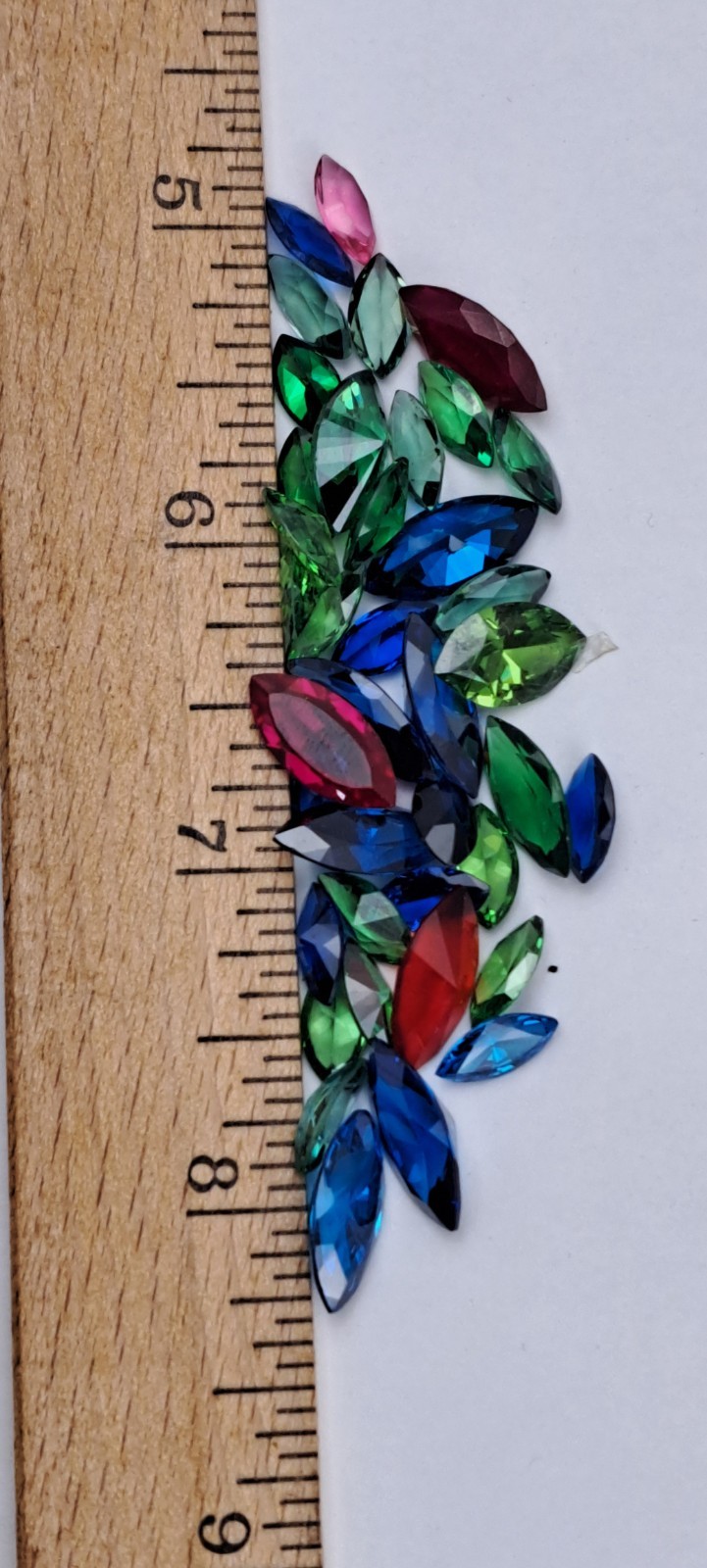 55 Carats Marquise Color Stones Assorted Sizes & Colors