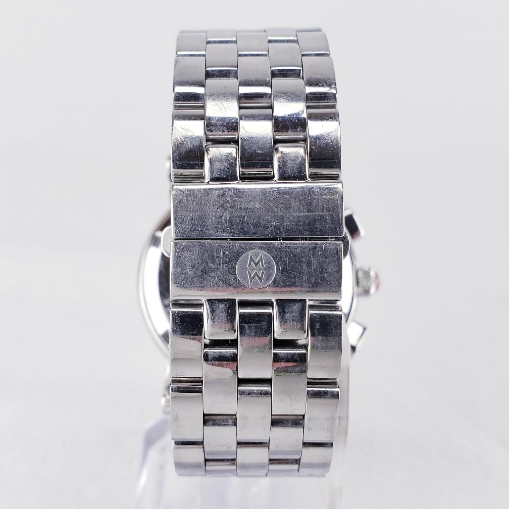 Michele Sport Sail Lady’s Watch Chrono Date Diamond 38mm MW01C01D9002