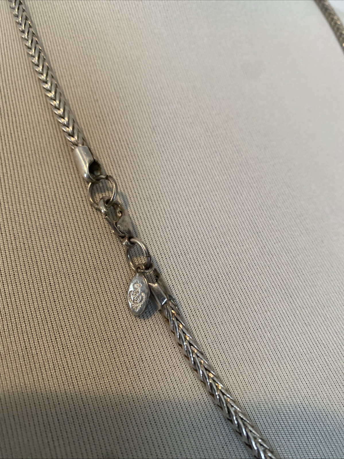 Premier Designs 15 Inch Silver Wheat Chain