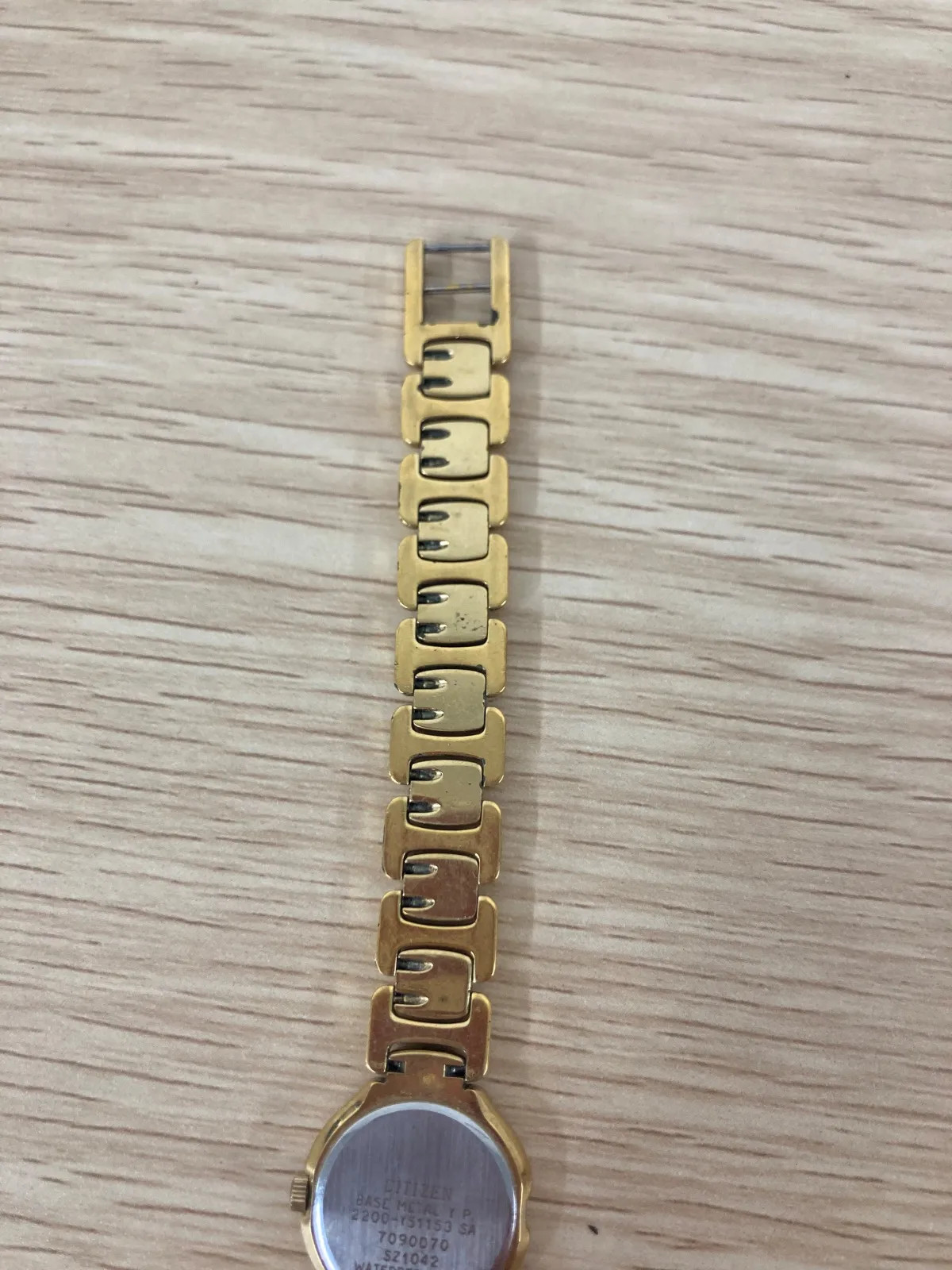 % Non-working Citizen Noblia Gold Stone Wristwatch [Watch 2][1]