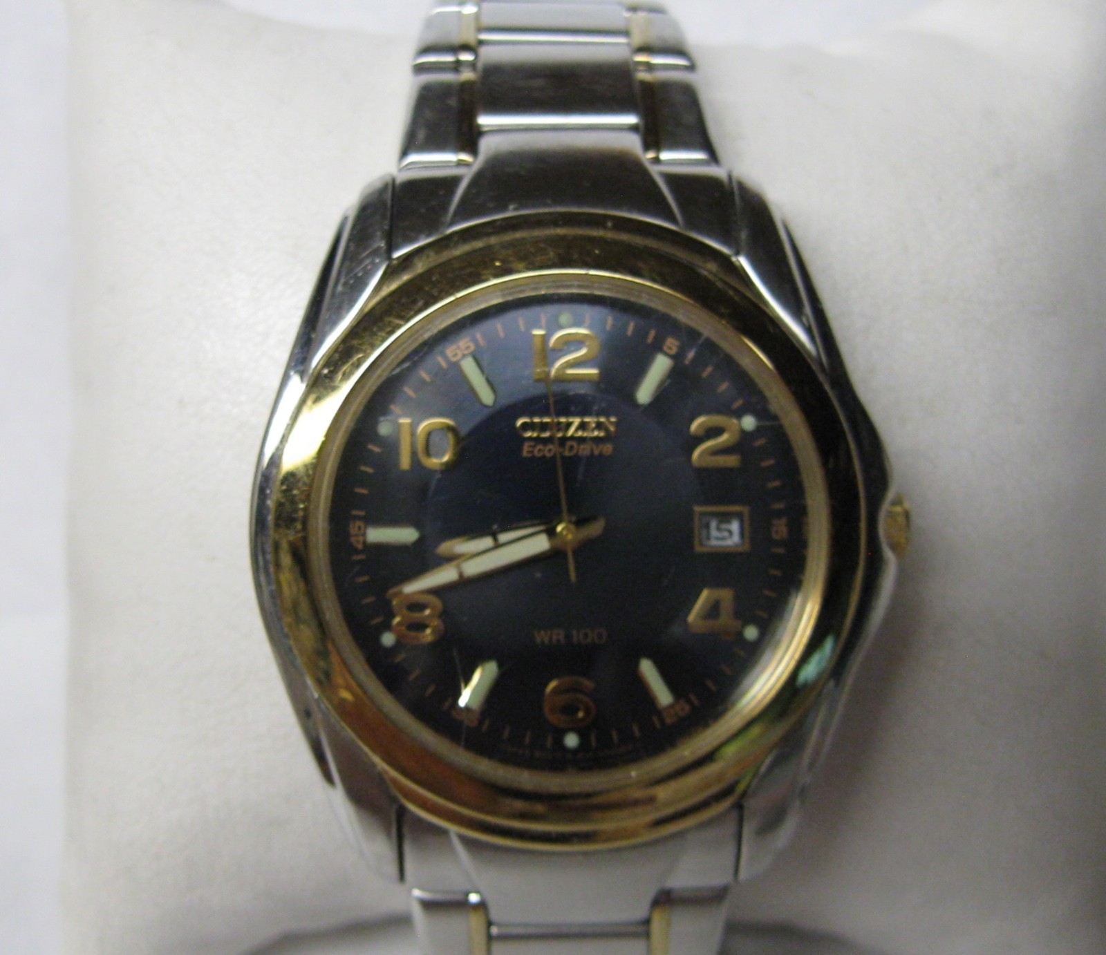 MENS CITIZEN ECO-DRIVE WATCH E111-K003644 KEEPS TIME