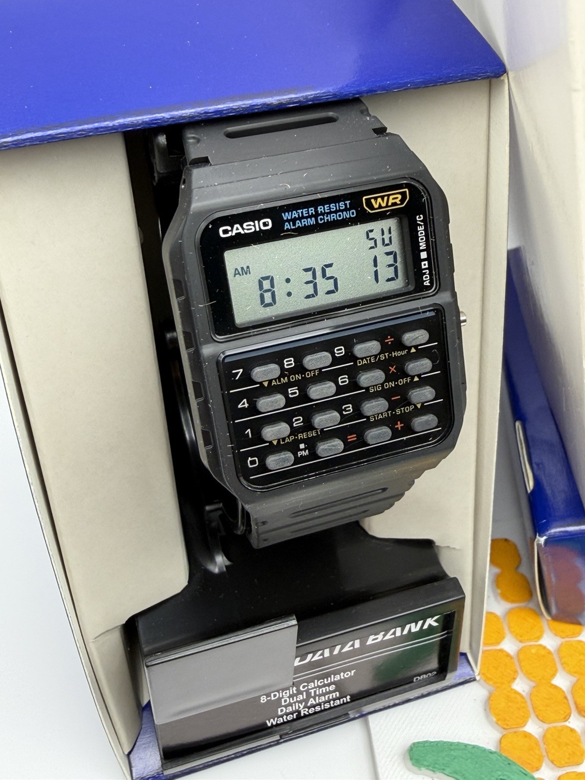 Casio CA53W Calculator 8-Digit Calculator Constants for Addition, Subtraction,