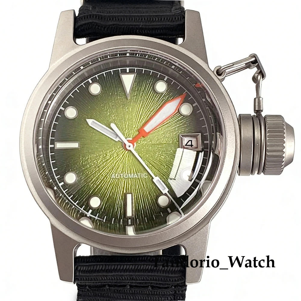 Tandorio 36mm Domed Sapphire Glass Asia 2824/Miyota 8215 Men’s Mechanical Watch