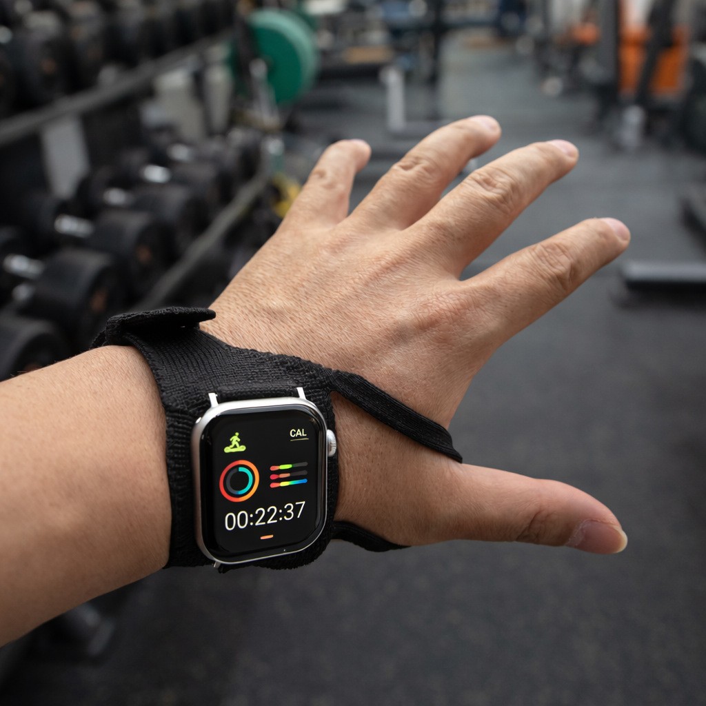 Breathable Knit Ergonomic Band, Perfect View Angle for All Apple Watch