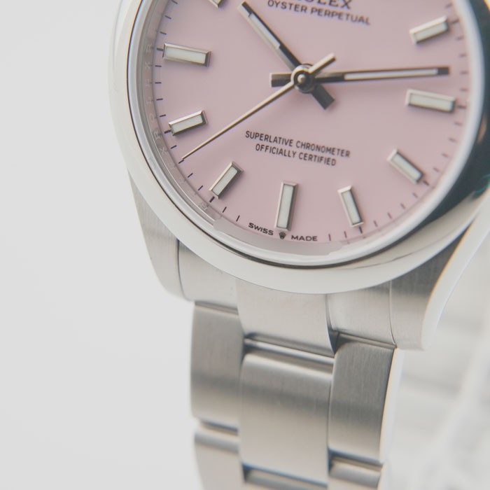 ROLEX Oyster Perpetual 31 277200 Candy Pink Warranty 2021 Box/Paper