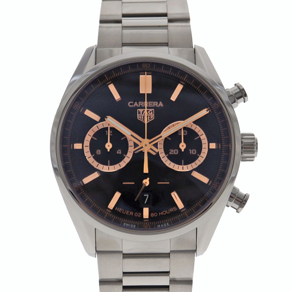 TAG Heuer Chronograph Carrera CBN2019.BA0642 Stainless Steel 42.0mm #KNW1862