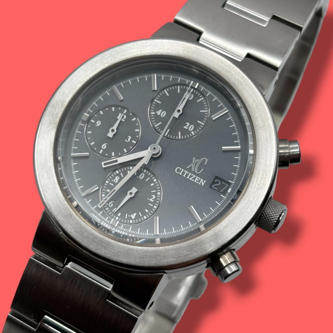 Excellent condition, fully functional Citizen Cross Sea men’s chronograph wa